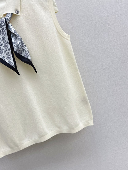 CD 25SS knit vest