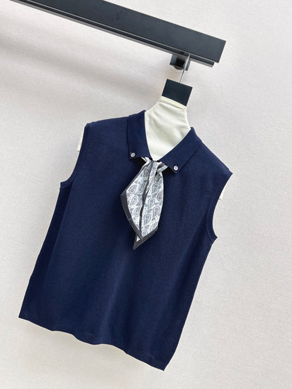 CD 25SS knit vest