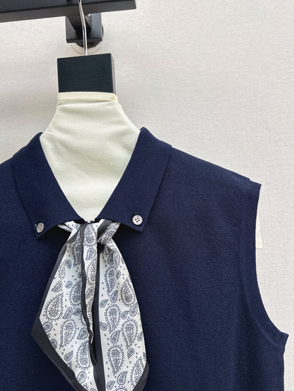 CD 25SS knit vest