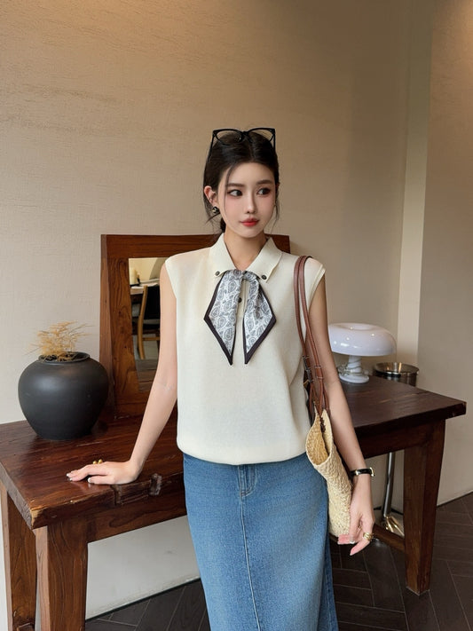 CD 25SS knit vest