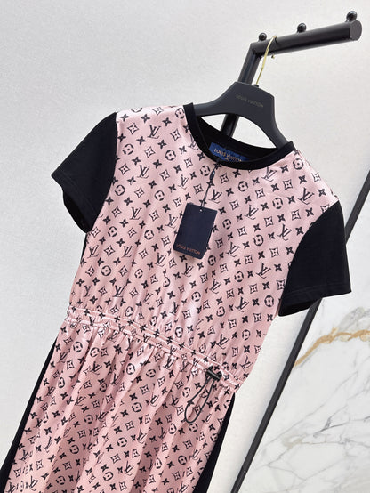 Louis 25ss monogram dress