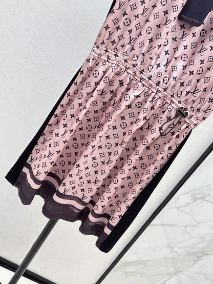 Louis 25ss monogram dress