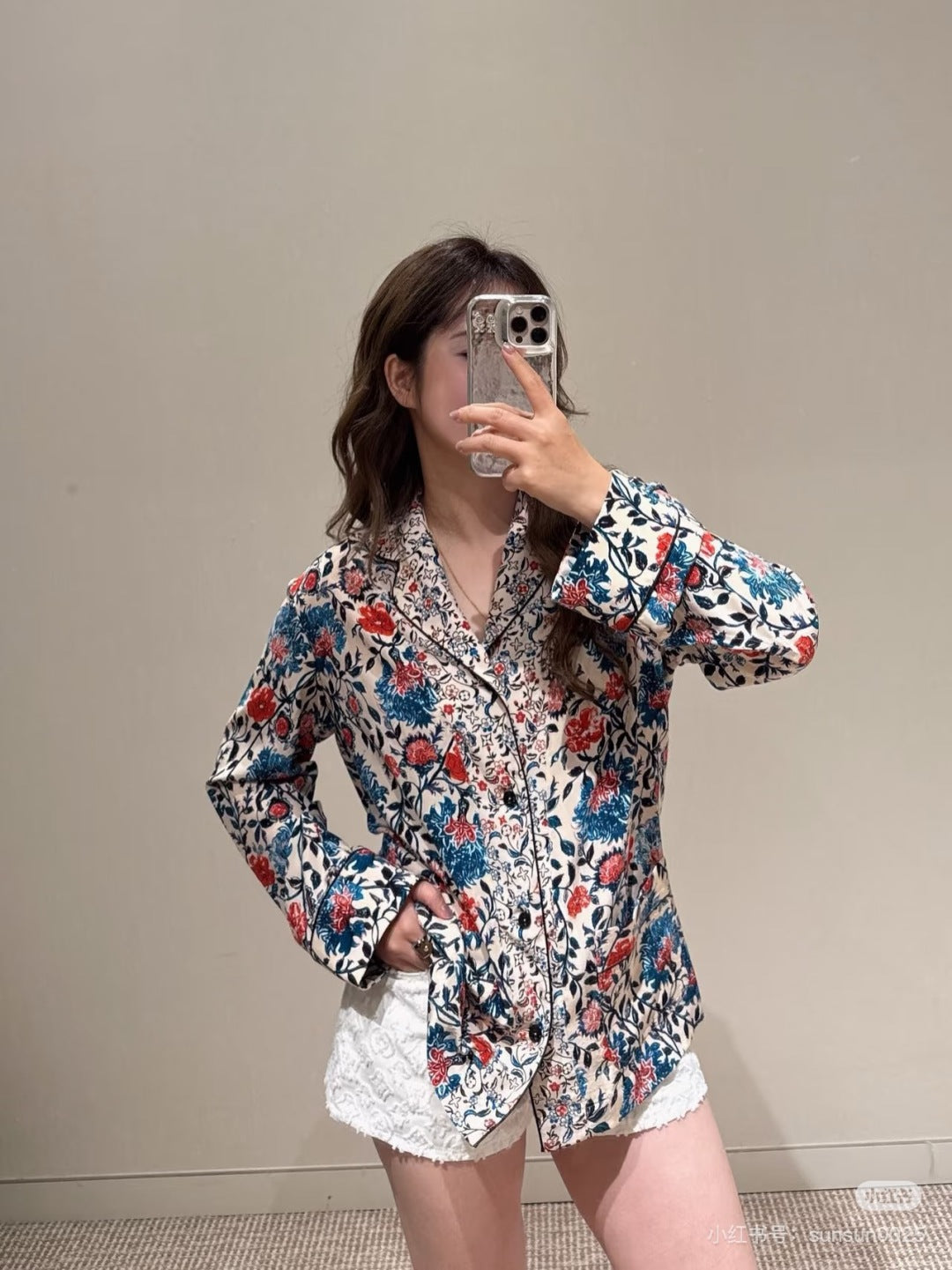 Louis 25ss print shirt