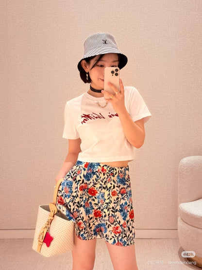 Louis 25ss print short