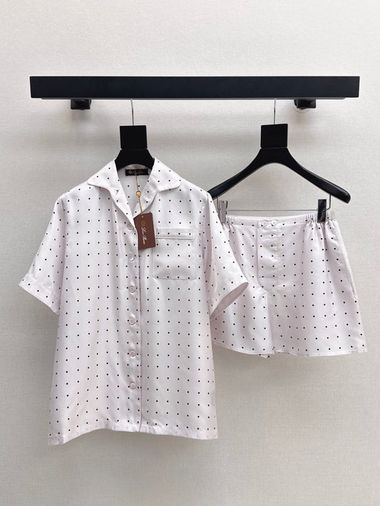 Loro 25ss Silk suit
