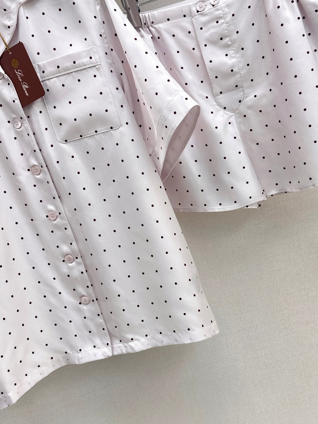 Loro 25ss Silk suit