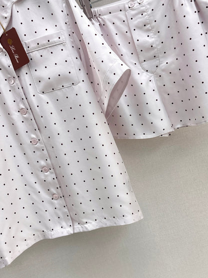 Loro 25ss Silk suit