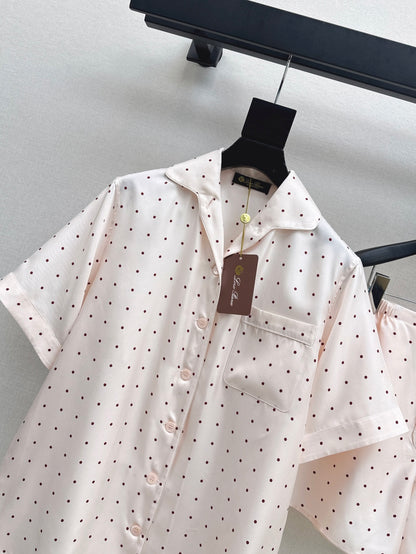 Loro 25ss Silk suit