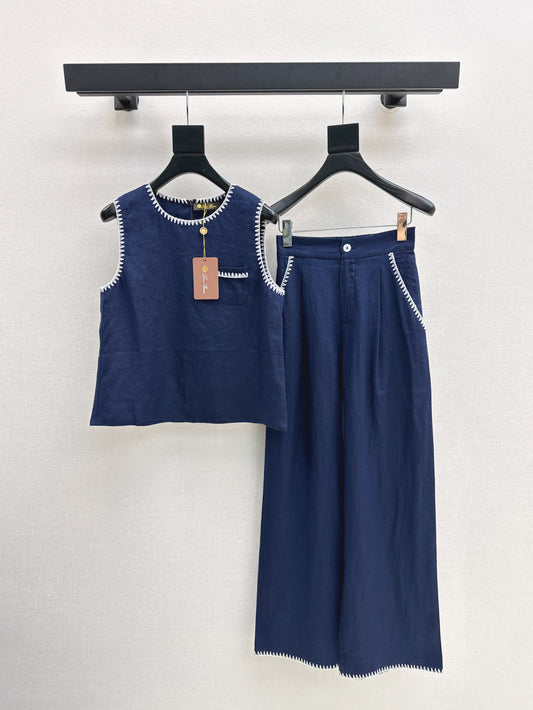 Loro 25ss linen suit