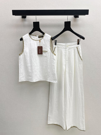 Loro 25ss linen suit