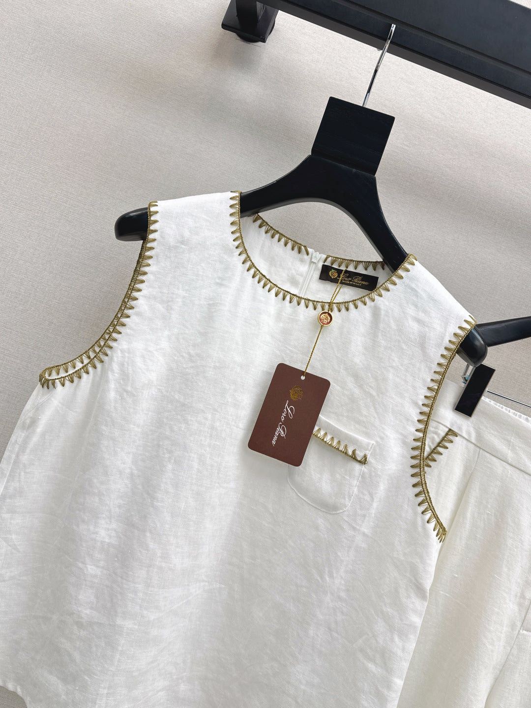 Loro 25ss linen suit