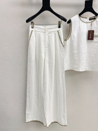 Loro 25ss linen suit