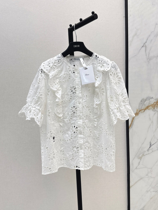 CD 25SS embroidered shirt