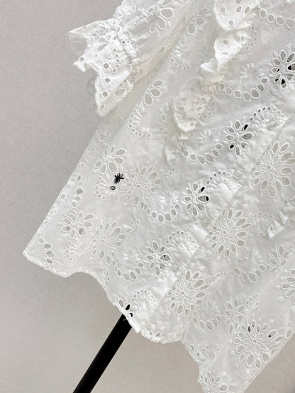 CD 25SS embroidered shirt