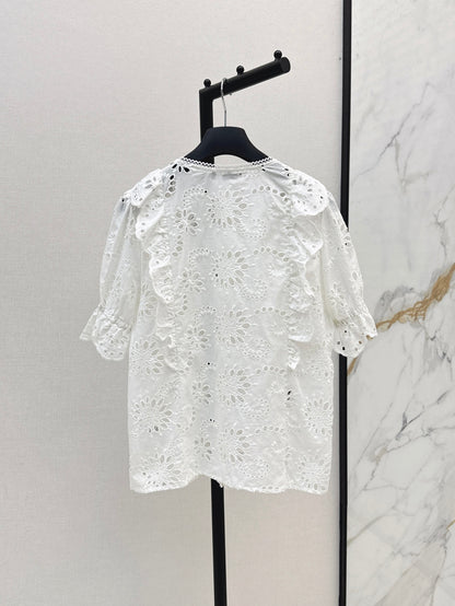 CD 25SS embroidered shirt