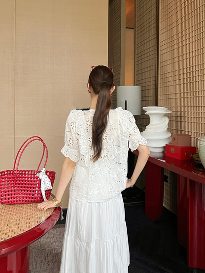 CD 25SS embroidered shirt