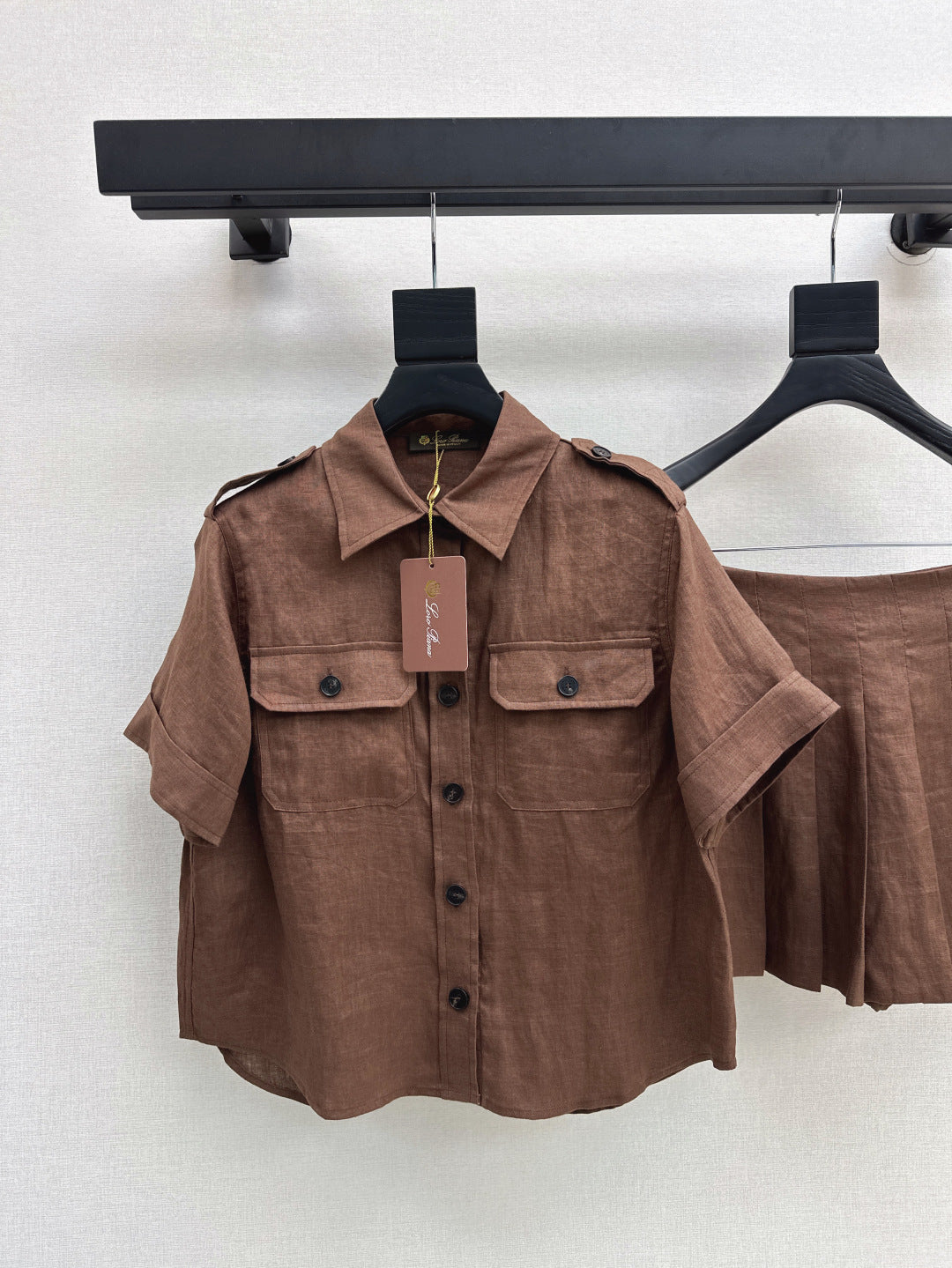 Loro 25ss linen suit
