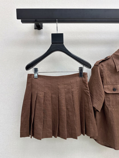 Loro 25ss linen suit