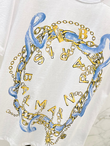 Louis 25ss print t-shirt