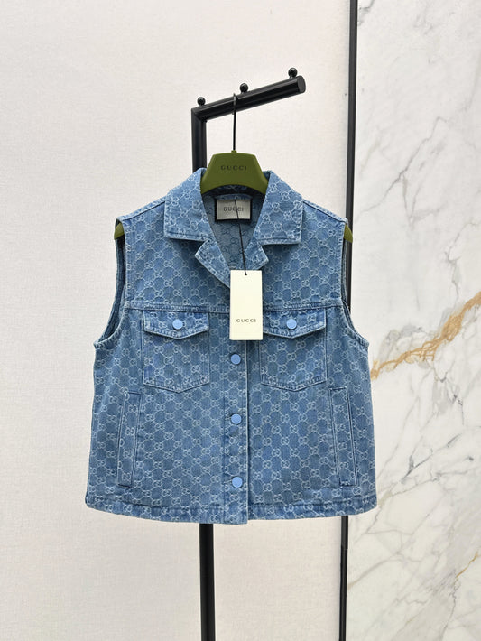 Guc 25ss jacquard vest