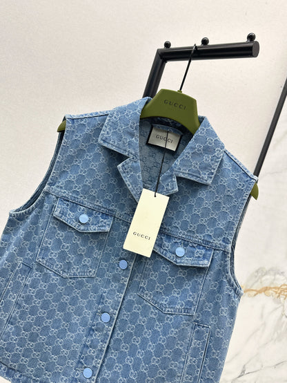Guc 25ss jacquard vest