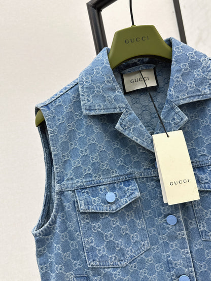 Guc 25ss jacquard vest