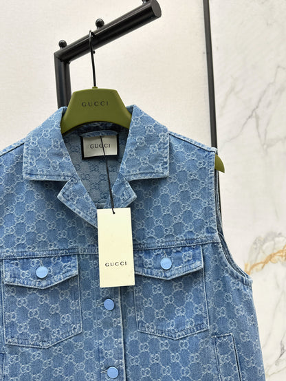 Guc 25ss jacquard vest