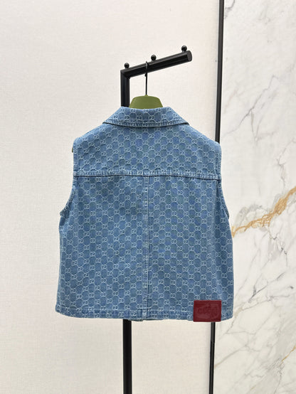 Guc 25ss jacquard vest
