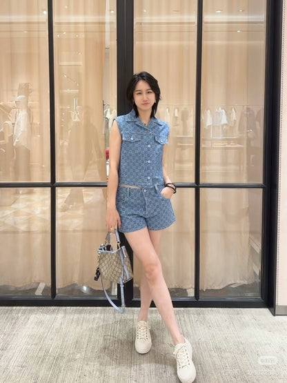 Guc 25ss jacquard vest
