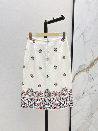 Miu 25ss linen skirt