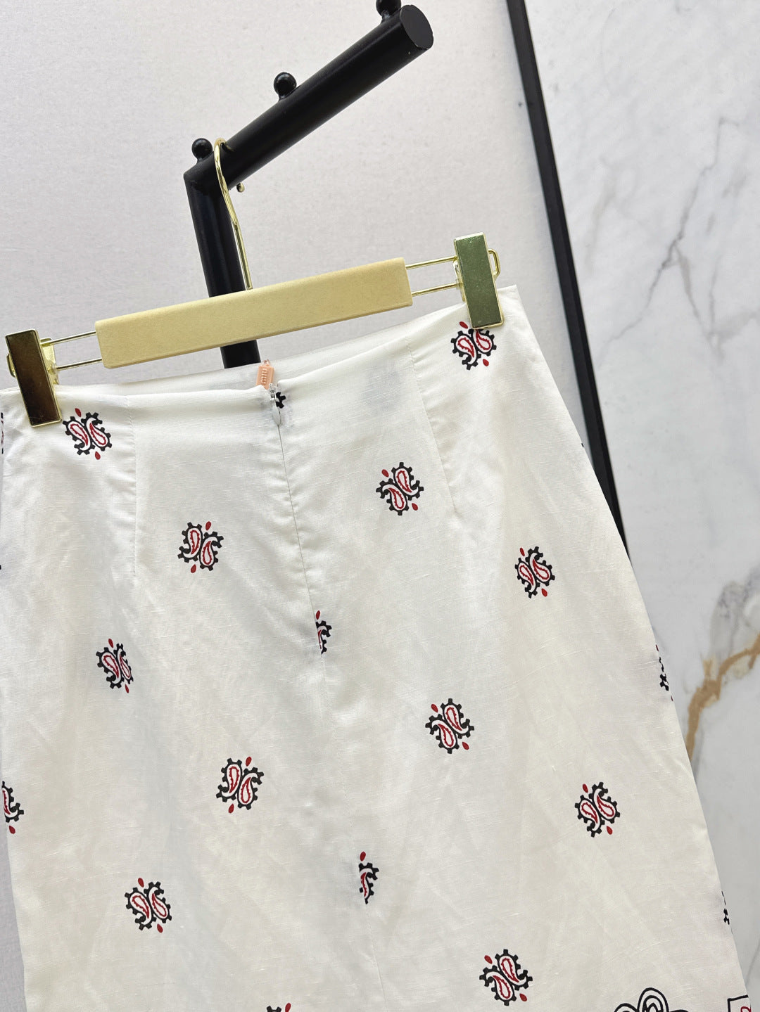 Miu 25ss linen skirt