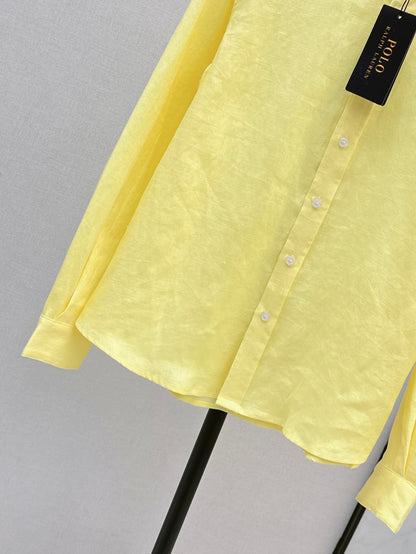 Ral 25ss linen shirt