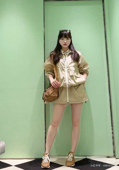 Pra 25ss zipper skirt