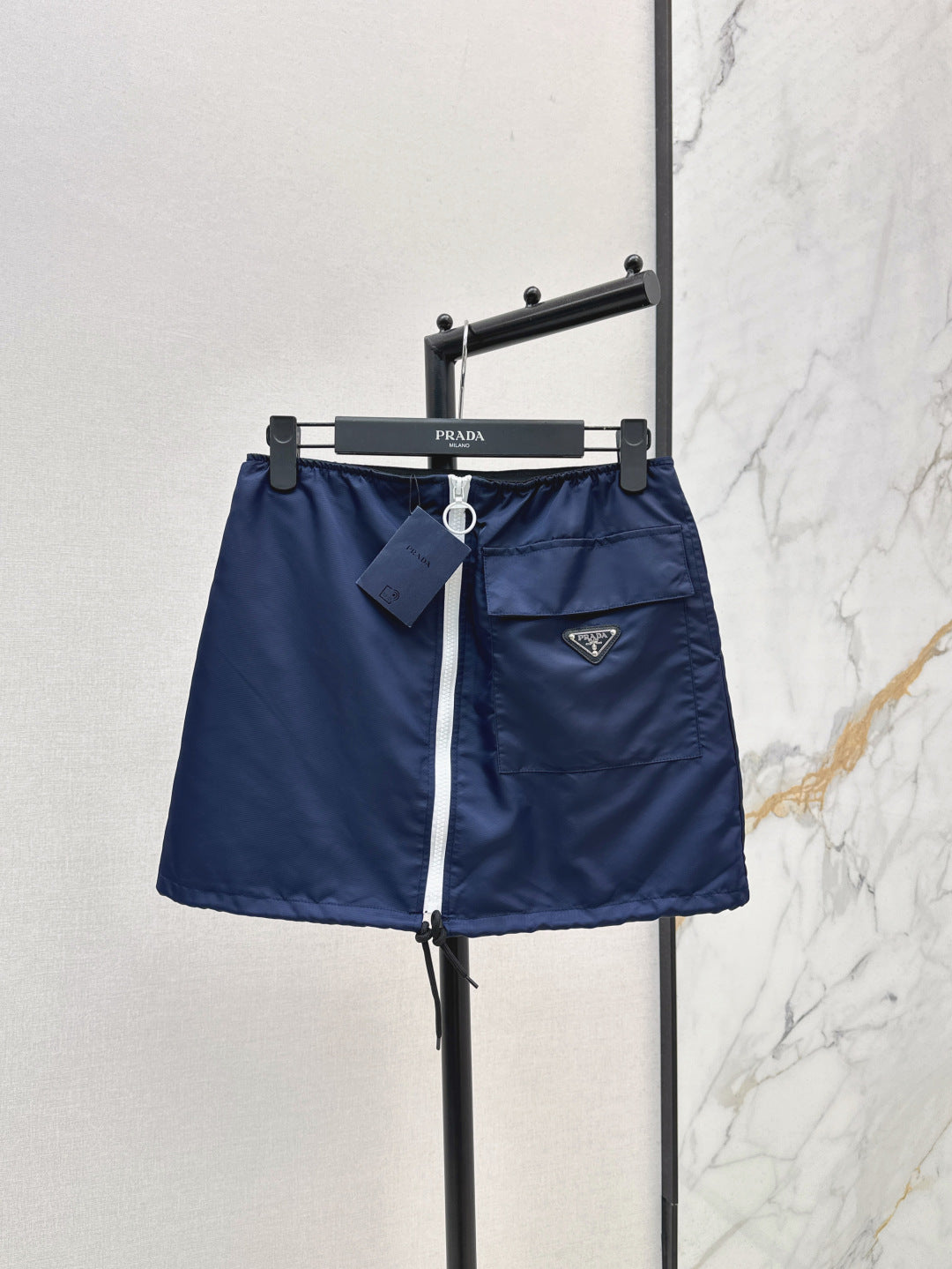 Pra 25ss zipper skirt