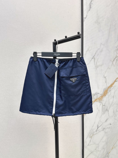 Pra 25ss zipper skirt