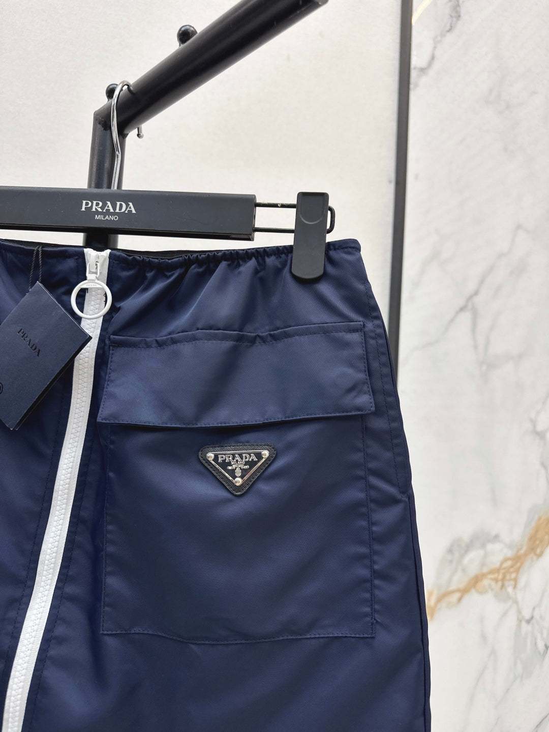 Pra 25ss zipper skirt
