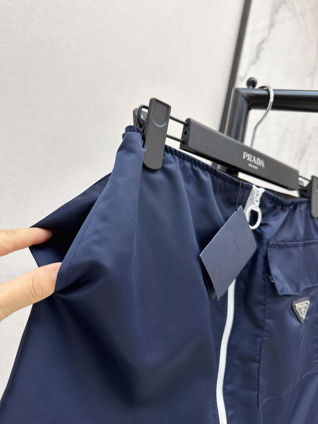 Pra 25ss zipper skirt