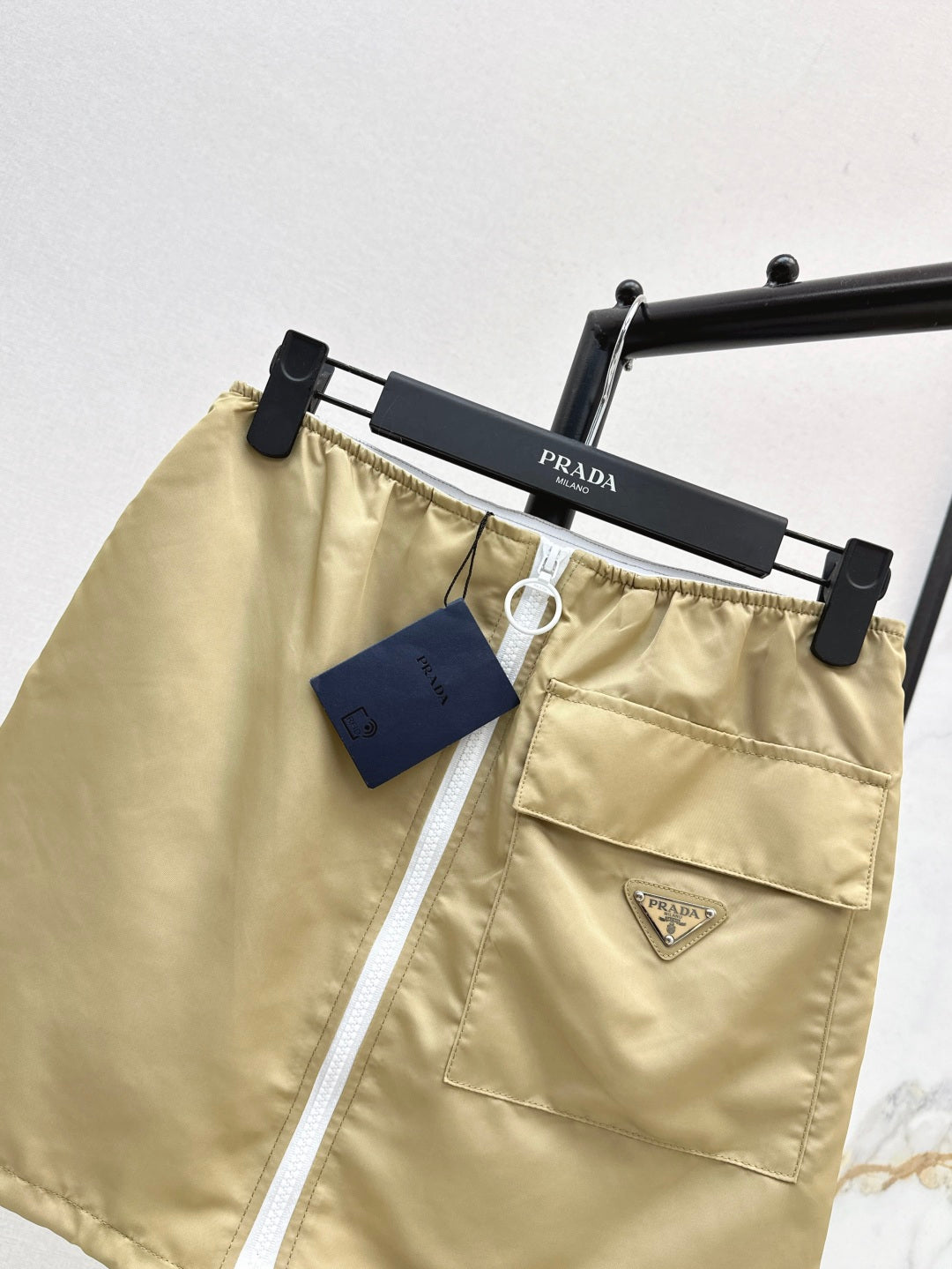 Pra 25ss zipper skirt