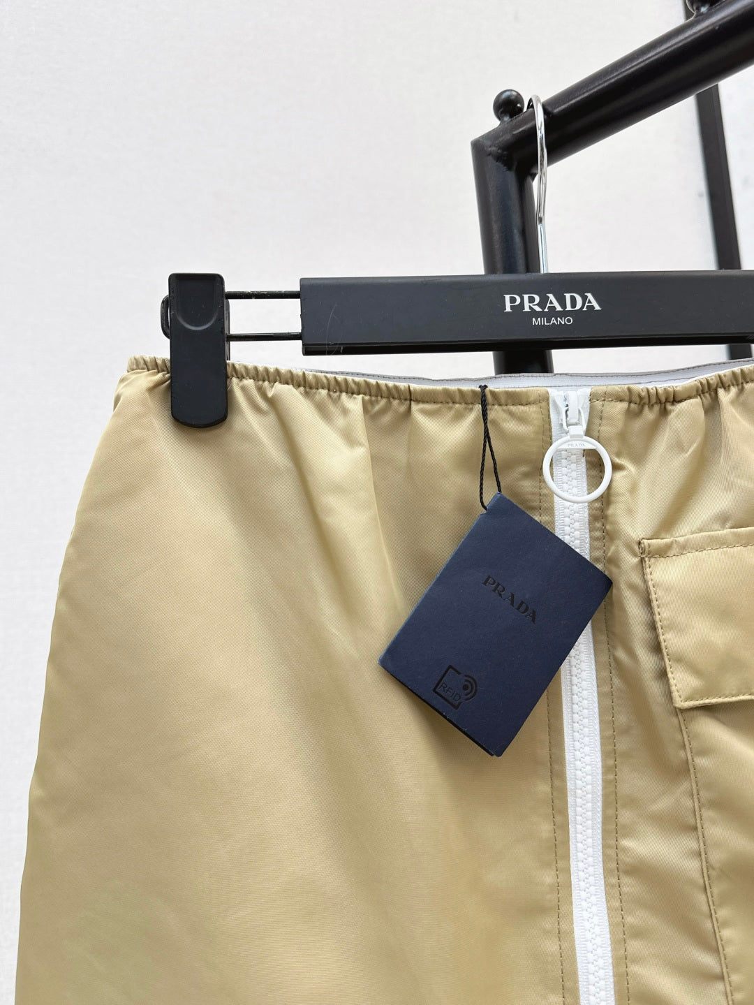 Pra 25ss zipper skirt