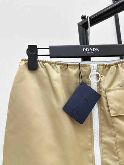 Pra 25ss zipper skirt