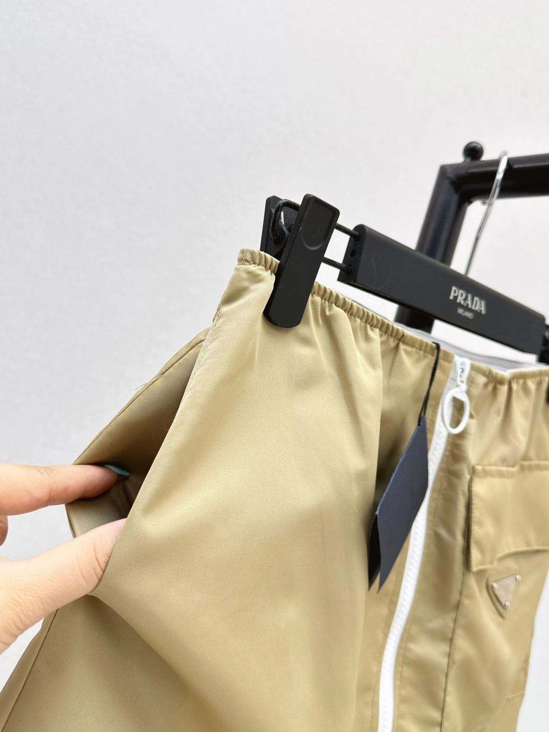 Pra 25ss zipper skirt