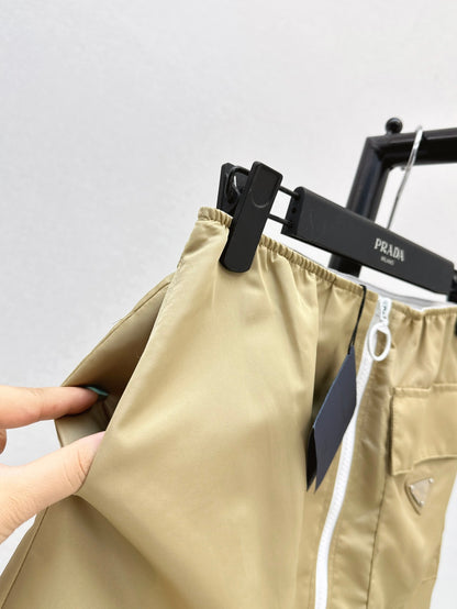 Pra 25ss zipper skirt