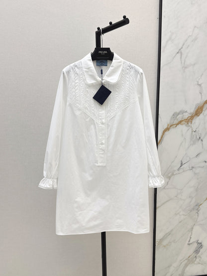 Pra 25ss lace shirt dress