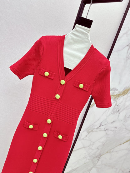 Bal 25ss buttons dress