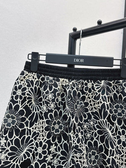 CD 25ss embroidered skirt