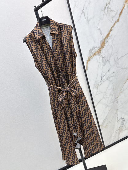 Fen 25ss sleeveless dress