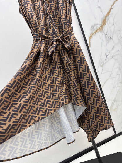 Fen 25ss sleeveless dress