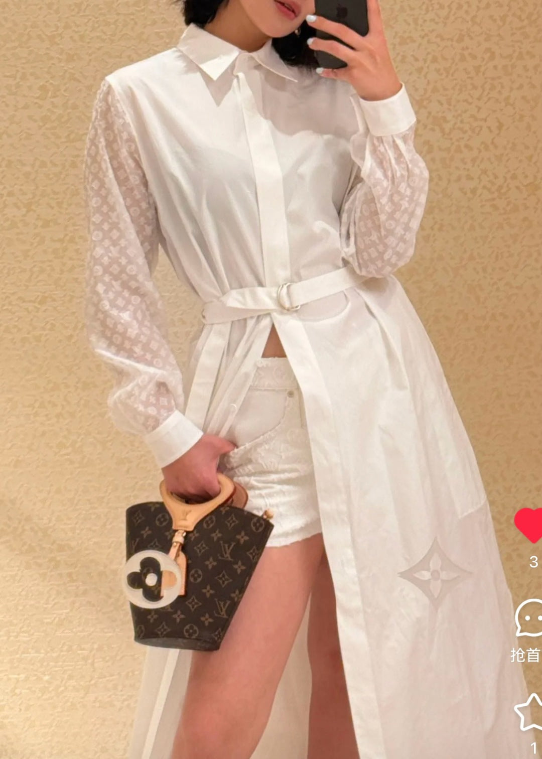 Louis 25ss jacquard dress