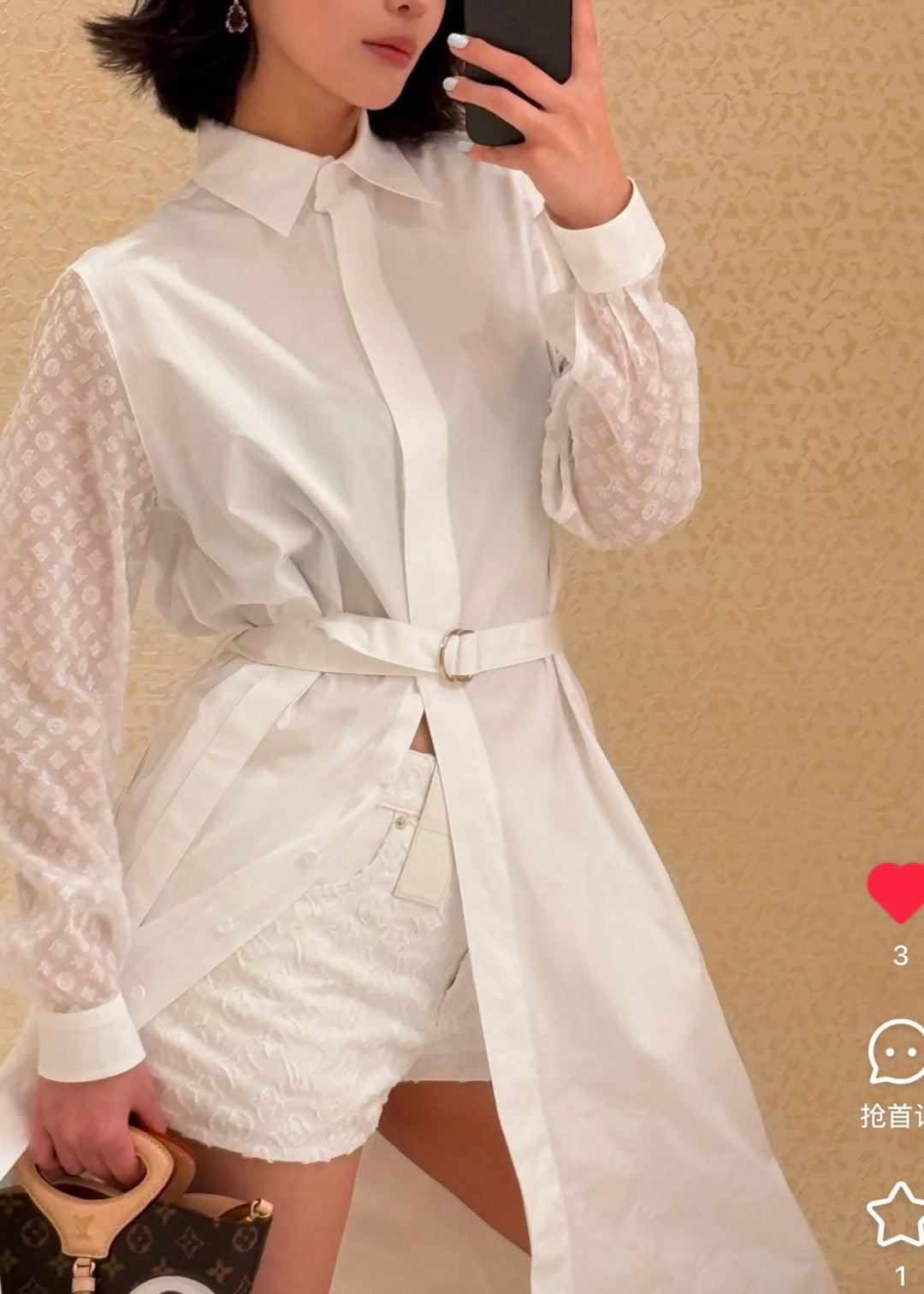 Louis 25ss jacquard dress
