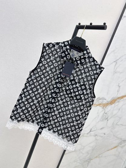 Louis 25ss lace vest